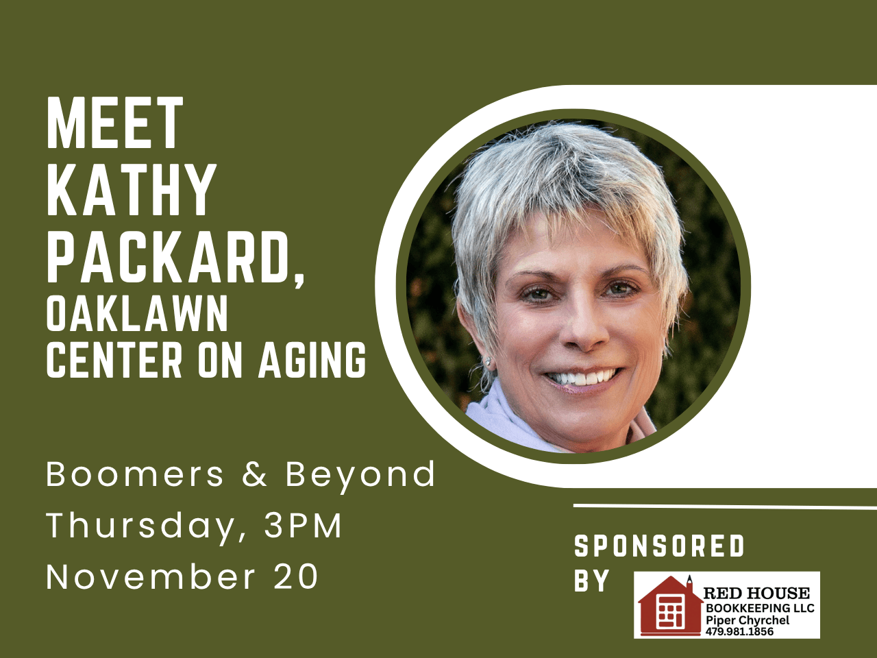 photo of smiling woman with short gray hair