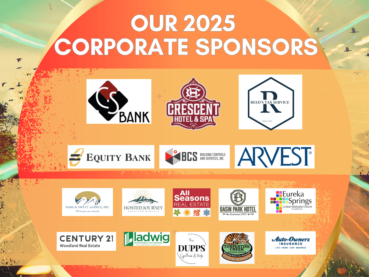 list of 2025 corporate sponsors
