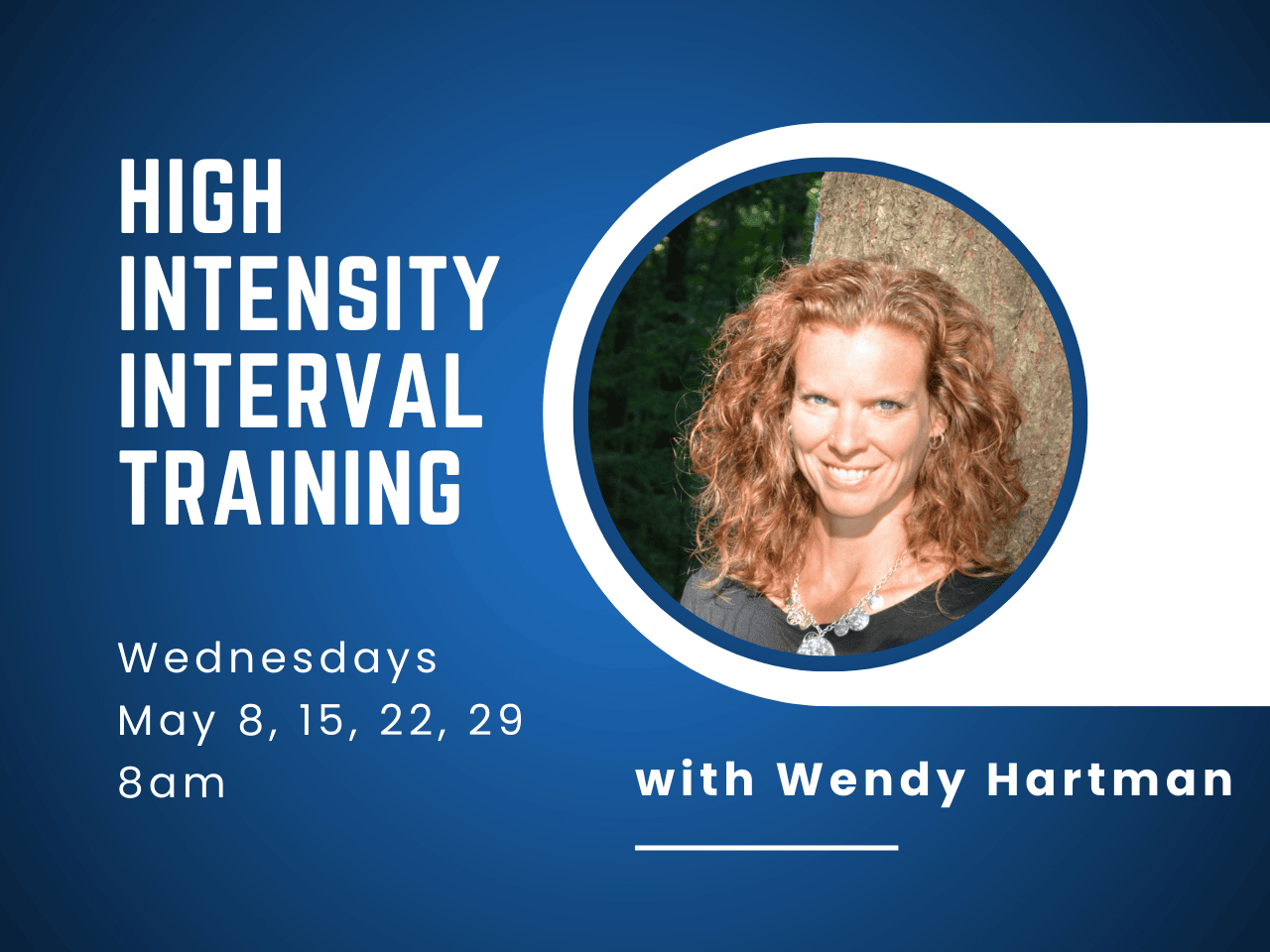 Announcement of High Intensity Interval Training Class